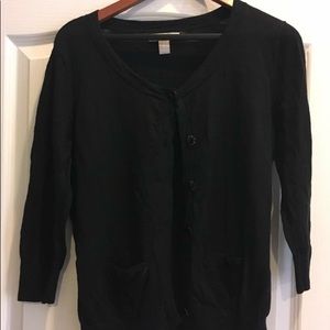 Banana Republic Black Cardigan